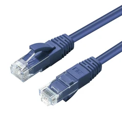Microconnect CAT6a U/UTP Καλώδιο Δικτύου Ethernet 5m Μπλε MC-UTP6A05B