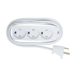 Microconnect Πολύπριζο 3 Θέσεων με Διακόπτη και Καλώδιο 3m GRU033WDK