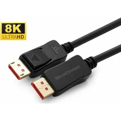 MicroConnect Cable DisplayPort Male to DisplayPort Male 3m Black