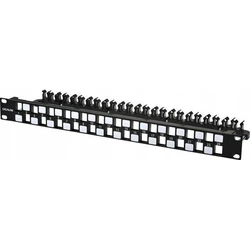 Lanview Patch Panel για Rack 1U 24 Θυρών cat6a