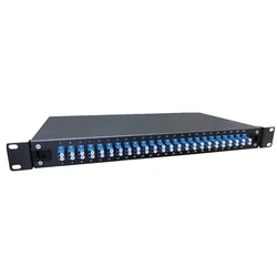Lanview Οπτικό Patch Panel για Rack 24 Θυρών Μαύρο