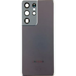 Samsung Καπάκι Μπαταρίας Phantom Silver για Galaxy S21 Ultra 5G
