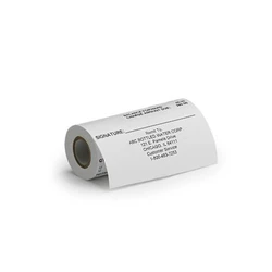 Zebra Z-Perform 1000D 60 Thermal Receipt Paper Roll - Uncoated, 60 micron, 57.75 mm x 15.54 m