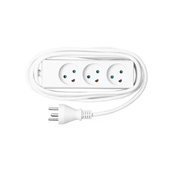 MicroConnect Power Strip 3 Outlets with 5m Cable