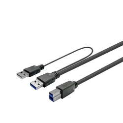 Vivolink Μετατροπείς και Αντάπτορες Καλώδιο USB 3 0 USB A male USB A female USB B male 7m PROUSB3AB7C