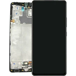 Samsung Display Assembly (Touchscreen + Frame) for Galaxy A42 5G - Black
