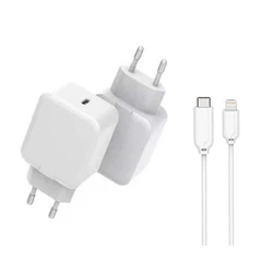 CoreParts Φορτιστής Χωρίς Καλώδιο με Θύρα USB-C 20W Power Delivery Quick Charge 3.0 Λευκός