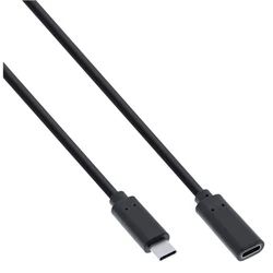 Microconnect Καλώδιο USB 2.0 USB-C αρσενικό -> USB-C θηλυκό, 2 m, Μαύρο (USB3.1CC2EX)