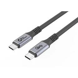 MicroConnect USB 3.2 Cable USB C to USB C 100W PD 4m Black