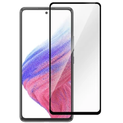 eSTUFF Full Glue Full Face Tempered Glass Μαύρο Galaxy A53