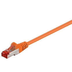MicroConnect Καλώδια Δικτύου Patchcord Cat6 25m Πορτοκαλί LSZH S FTP