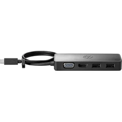 HP Μετατροπέας Docking Station G2 USB-C με HDMI 4K PD Μαύρο