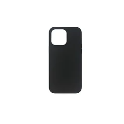 eSTUFF Θήκη Πίσω Κάλυμμα Σιλικόνης Μαύρο για iPhone 14 Pro Max