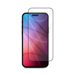 eSTUFF Full Face Tempered Glass Black iPhone 14 Pro