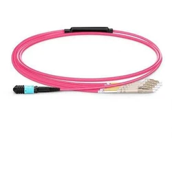 Lanview Network Cable Lvo230502-mtp Infiniband Fiber Optic 2 m LC Purple