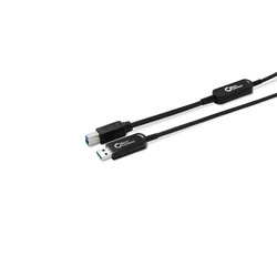 Microconnect USB 2.0 Cable USB-A male to USB-B male Black 20 m MC-USB3.0AB20OP