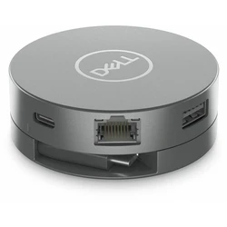 Dell Μετατροπέας USB C Docking Station με HDMI DisplayPort 4K PD Ethernet Ασημί
