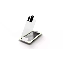 eSTUFF Default Apple iPhone 14 Plus 13 Pro Max Clear Glass Screen Protector Mounting Frame
