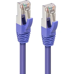 Network Cable MicroConnect Cat 6a S FTP 3m Purple
