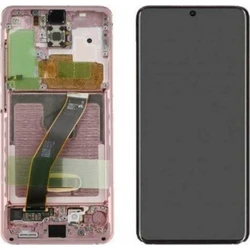 Samsung Οθόνη LCD + Touchscreen με Πλαίσιο για Galaxy S20 FE (Πορτοκαλί)