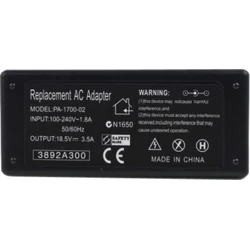 HP Φορτιστής Laptop 65W 18.5V 3.5A χωρίς Καλώδιο Τροφοδοσίας (402018-001)