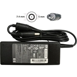 HP Φορτιστής Laptop 90W 19V 4.74A για HP με Αποσπώμενο Καλώδιο Τροφοδοσίας 391173-001