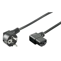 MicroConnect Network Cables Schuko IEC C13 3m Black PE010530