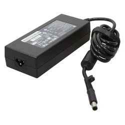 HP 150W Laptop Power Adapter with Detachable Power Cord (463954-001)