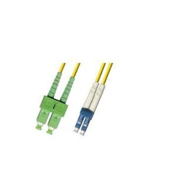 MicroConnect Καλώδιο Οπτικής Ίνας SC APC LC UPC 10m Κίτρινο