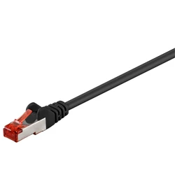 MicroConnect Καλώδια Δικτύου Ethernet S FTP Cat 6 10m Μαύρο
