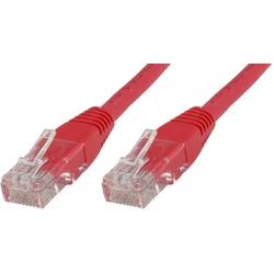MicroConnect Network Cable RJ-45 RJ-45 Cat.5e U UTP Red 20m