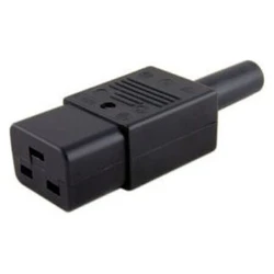 MicroConnect Network Cables IEC C19 IEC C19 Black