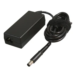 HP Laptop Charger 65W with Detachable Power Cord - 613152-001