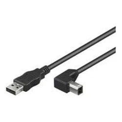 Microconnect USB 2.0 Cable USB-A male to USB-B male Black 2 m
