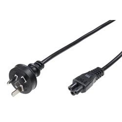 MicroConnect Network Cable IEC C5 to IEC C5 1.8m Black