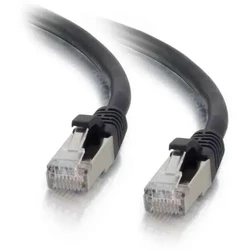3M S/FTP Cat.6a Καλώδιο Δικτύου Ethernet 3 m Μαύρο - Mercodan