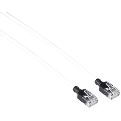 Kαλώδιο Ethernet U/UTP Cat.6a Slim 3m Λευκό - Mercodan (371929030)