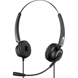Sandberg USB Office Headset Pro Stereo On Ear Multimedia Ακουστικά με μικρόφωνο και σύνδεση USB-A