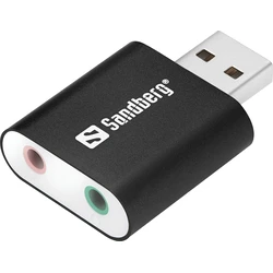 Sandberg Εξωτερική USB Κάρτα Ήχου 2.0