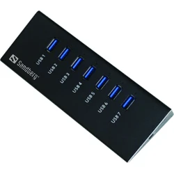 Sandberg Hub 7 Θυρών USB 3.0 με σύνδεση USB-A & Power Delivery 133-82