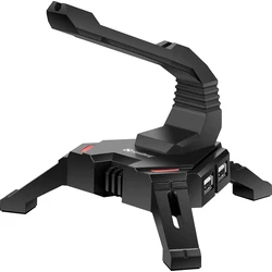 Sandberg Mouse Bungee 2in1 USB Hub Μαύρο