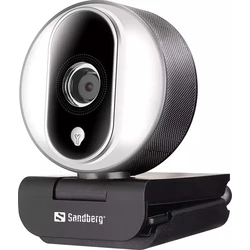 Sandberg Webcam Streamer Pro Full HD 1080p με Autofocus Λευκή