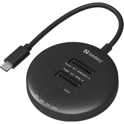 Sandberg Μετατροπείς Αντάπτορες Docking Station για 2 Σκληρούς Δίσκους SATA