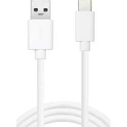 Sandberg Metapters USB 3.0 USB-C male to USB-A White 1m 336-15