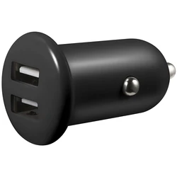 Sandberg Φορτιστής Αυτοκινήτου 10W 2.1A με 2 θύρες USB Μαύρος 340-40