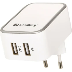 Sandberg Adapter Charger Dual USB Multicolor 440-57