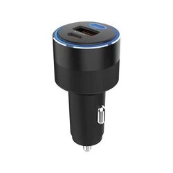 Sandberg Φορτιστής Αυτοκινήτου 130W 1xUSB 2xType-C Μαύρος