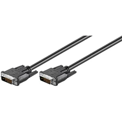 MicroConnect Network Cables DVI-D Male to DVI-D Male 5m Black MONCC5
