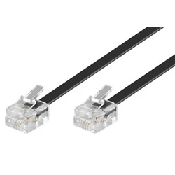 MicroConnect Network Cables U/UTP Ethernet Network Cable 6m Black