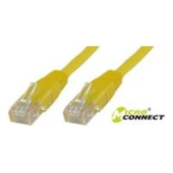 Network Cable MicroConnect U UTP Cat 5e 1m Yellow